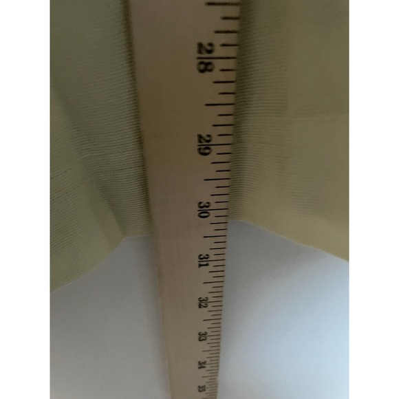 LL Bean Shirt Mens Medium Yellow Button Up Outdoor Hiking Nylon Short Sleeve NWT - Picture 10 of 10